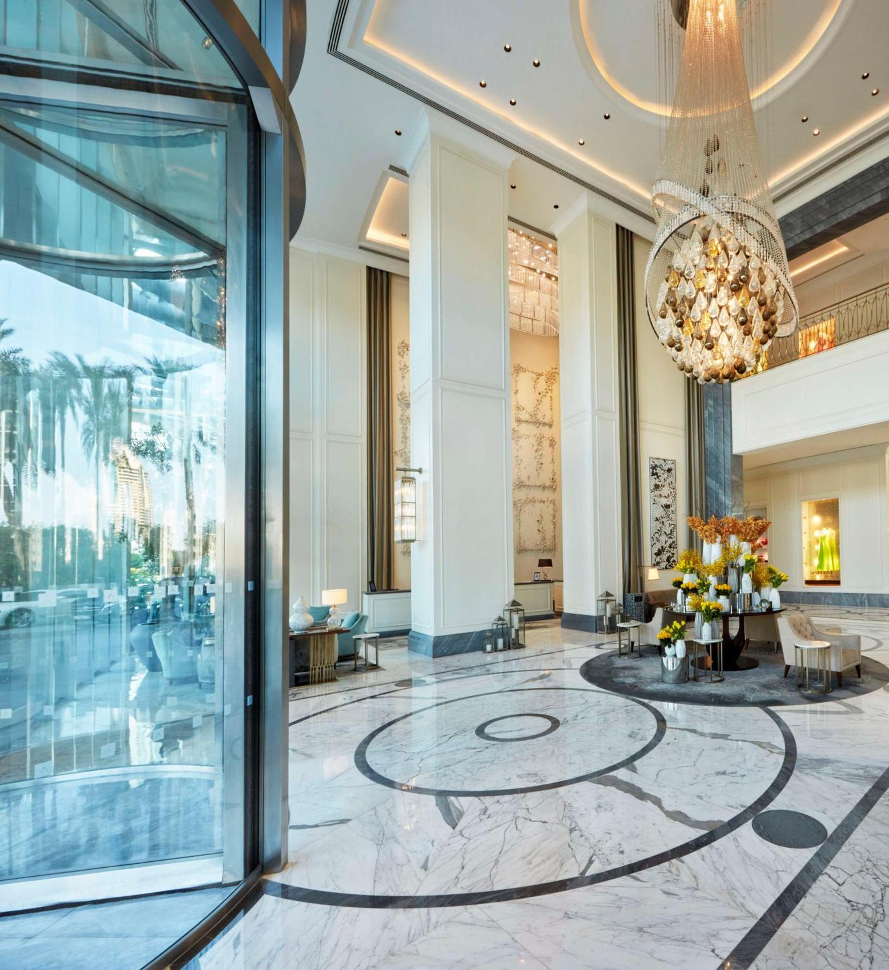 Kempinski The Boulevard Dubái Exterior foto Lobby