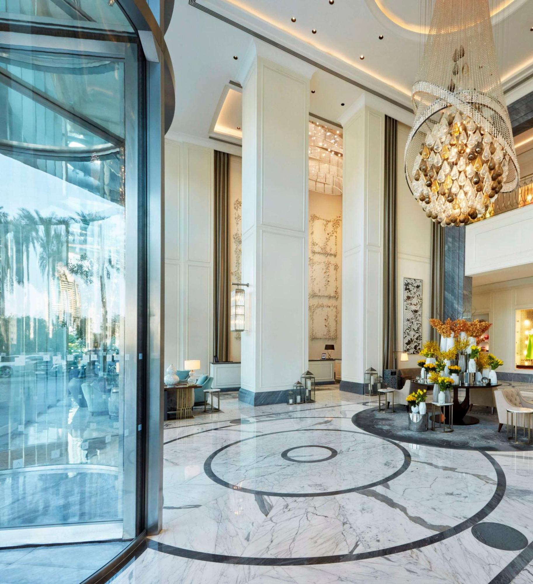 Kempinski The Boulevard Dubái Exterior foto Lobby