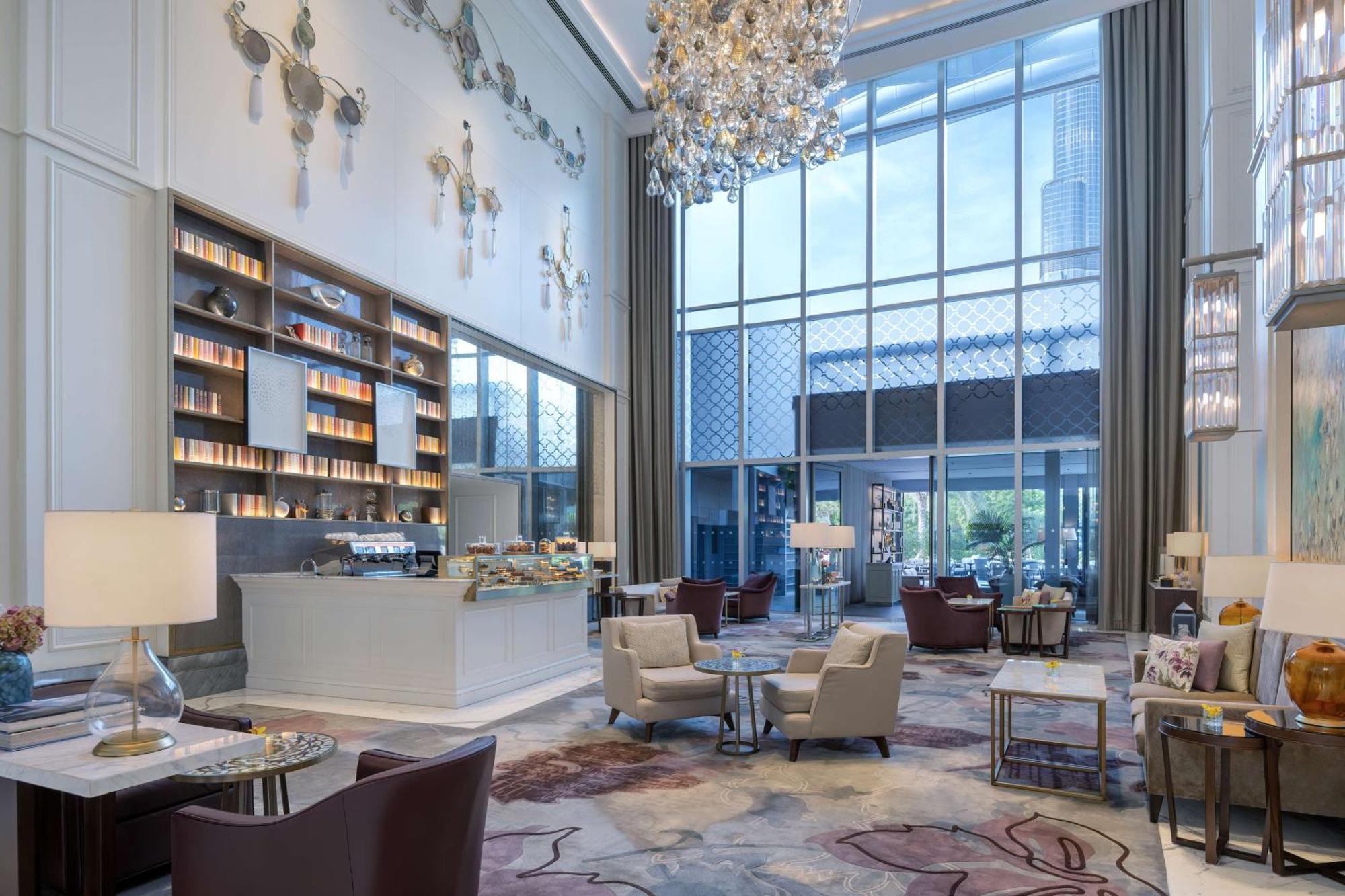 Kempinski The Boulevard Dubái Exterior foto Lobby